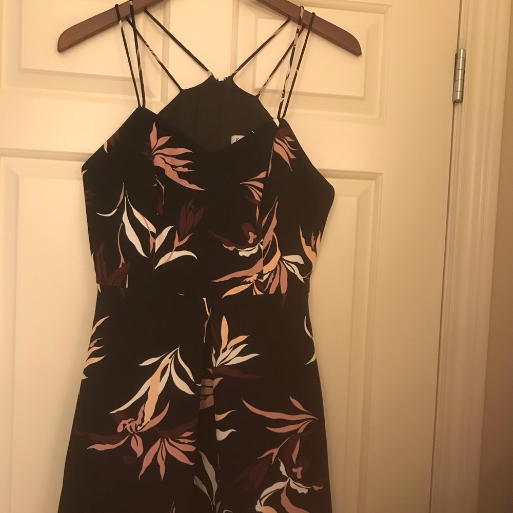 Keepsake The Label floral fit and flare mini dress